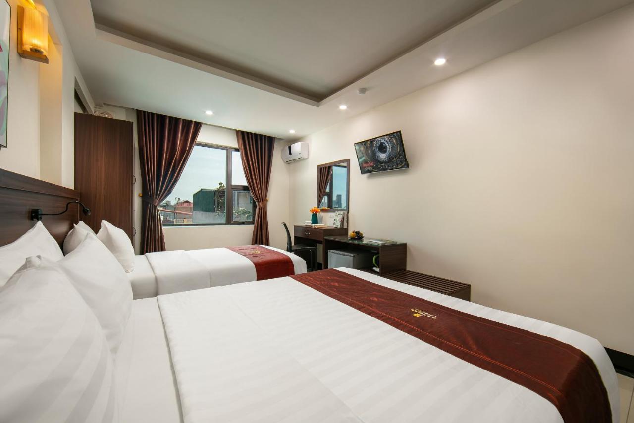 Nhan Hoa Hotel Hanoi Exterior foto
