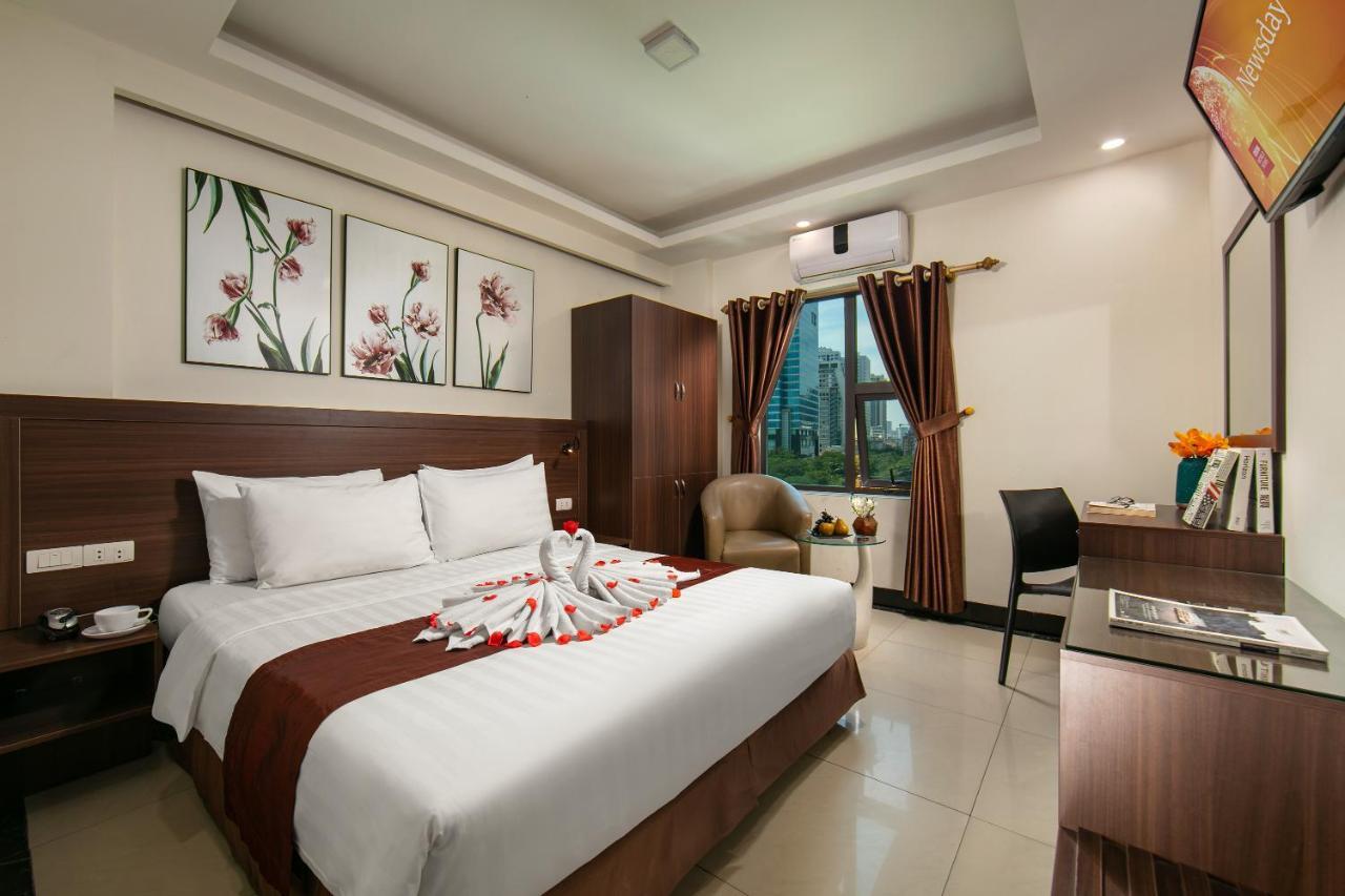 Nhan Hoa Hotel Hanoi Exterior foto