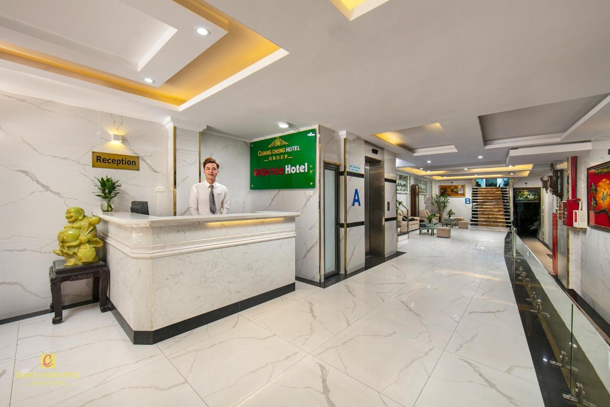 Nhan Hoa Hotel Hanoi Exterior foto