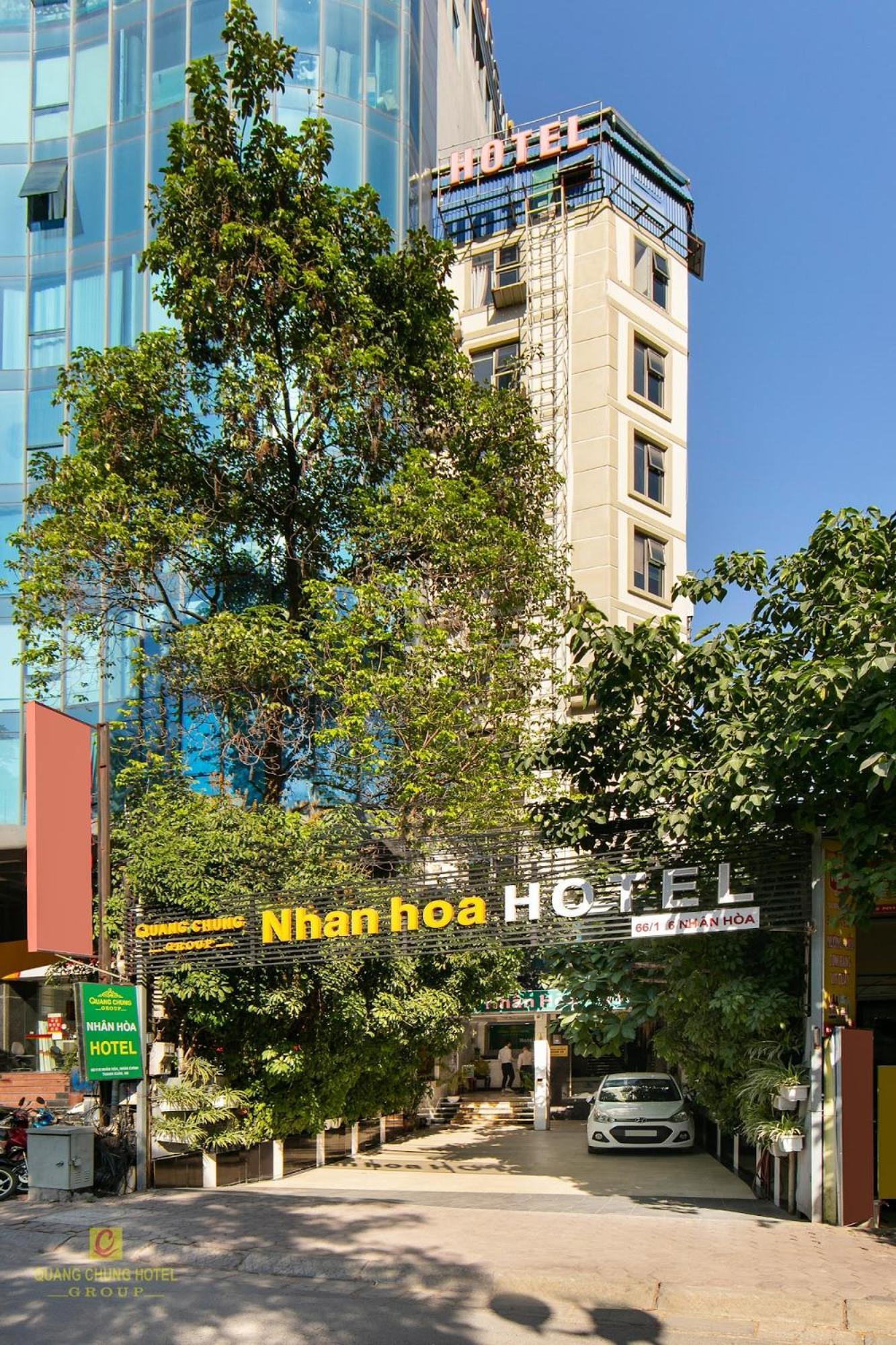 Nhan Hoa Hotel Hanoi Exterior foto